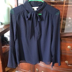 ✨3/$10 ✨ Blue H&M blouse